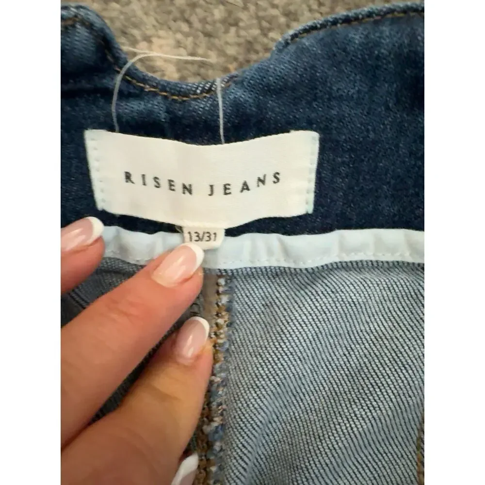 Raw Blue risen jeans